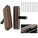 Hi Lumideer 2 PCS Car Essential Oil Diffuser Vent Clip Wooden Aromatherapy Diffuser with 10 Unscented Refill Fiber Sticks Reusable Custom Scent Car Air Freshener Premium Car Interior Accessories - Image 2