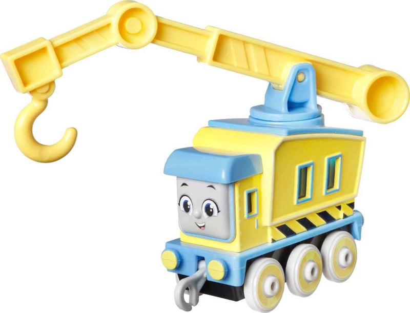 THOMAS & FRIENDS Carly The Crane Vehicle die-cast Push-Along Toy Rail Vehicle for Preschool Kids Ages 3 Years and Older, HDY61 - Image 1