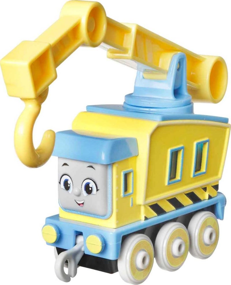 THOMAS & FRIENDS Carly The Crane Vehicle die-cast Push-Along Toy Rail Vehicle for Preschool Kids Ages 3 Years and Older, HDY61 - Image 4