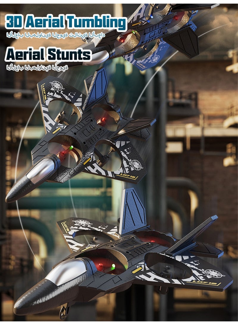 Remote-controlled aircraft 2.4G remote-controlled fighter jet Drone Model aeroplane Glider EPP foam toy Remote-controlled drone Children's gift - Image 4