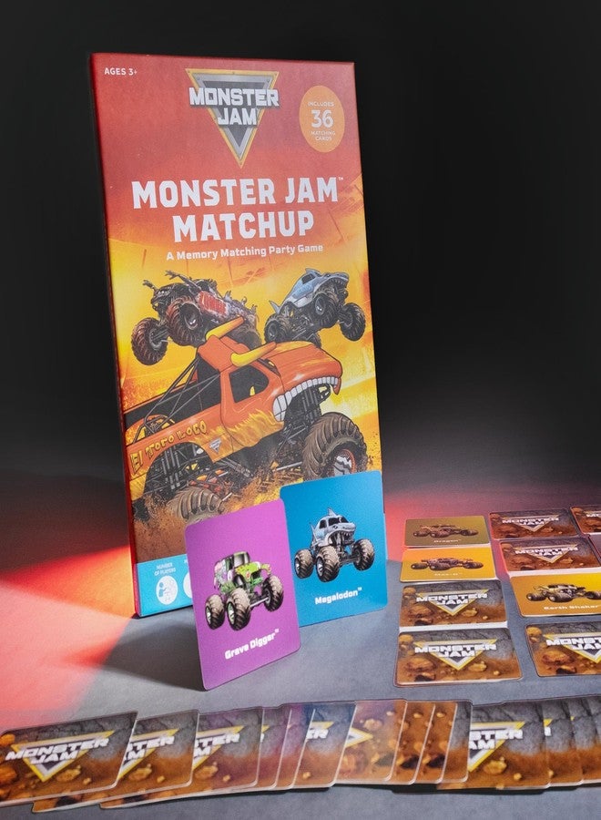 Prime Party Monster Jam Match Memory Game - Image 4
