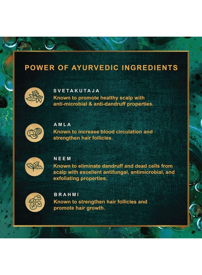 Indulekha Svetakutaja Ayurvedic Hair Oil 50 ml|Ayurvedic Medicinal oil for dandruff treatment with Svetakutaja- Comb Applicator Bottle for Men & Women - Image 2