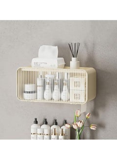 Arabest Toilet Shelf Storage Cabinet, Screwless Assembly Toilet Organizer Back, Bathroom Kitchen Storage Cabinet, Toilet Rack Space Saving Design, Wall Mounted  - Image 4