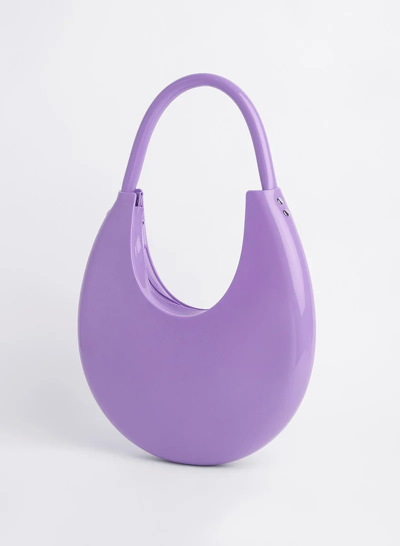 Haute Sauce The Lucida Hobo Bag - Lavender