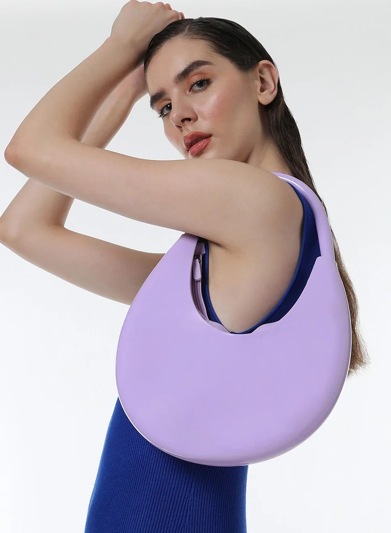 Haute Sauce The Lucida Hobo Bag - Lavender