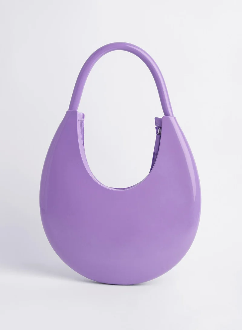Haute Sauce The Lucida Hobo Bag - Lavender