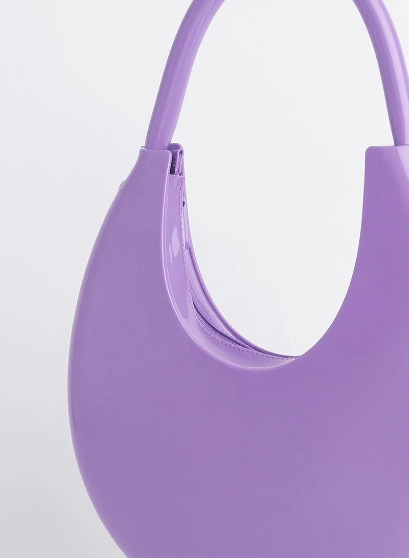Haute Sauce The Lucida Hobo Bag - Lavender