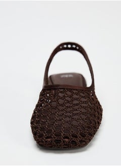 Zara Braided slingback ballet flats  - Image 2