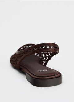 Zara Braided slingback ballet flats  - Image 3