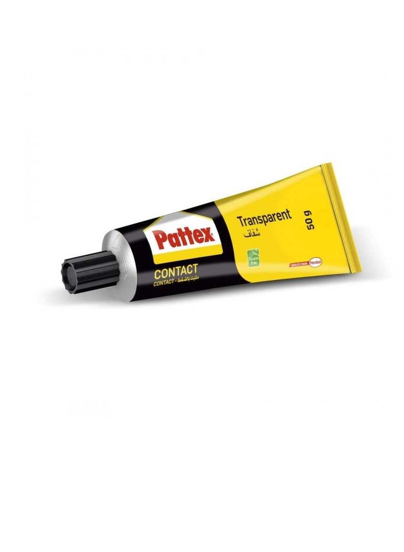 Pattex Contact Adhesive (Transparent - Clear) - 50g  - Image 1