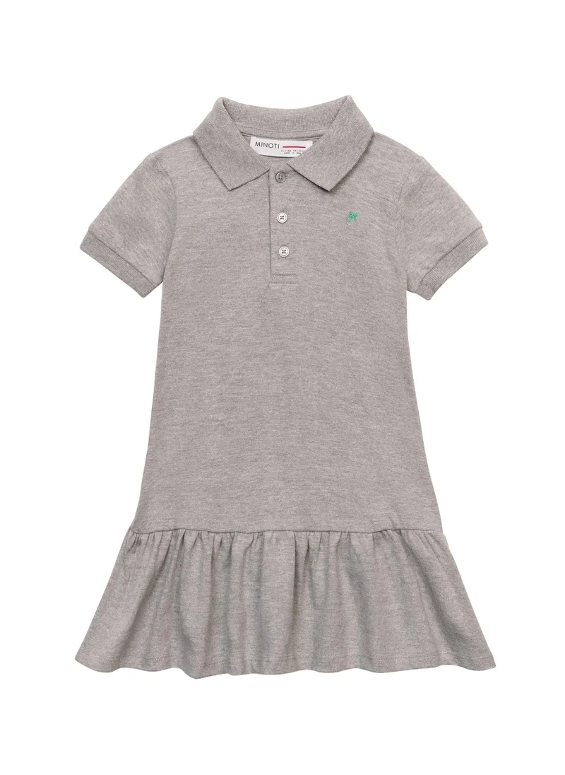 مينوتي Kids Girls Polo Dress With A Frill