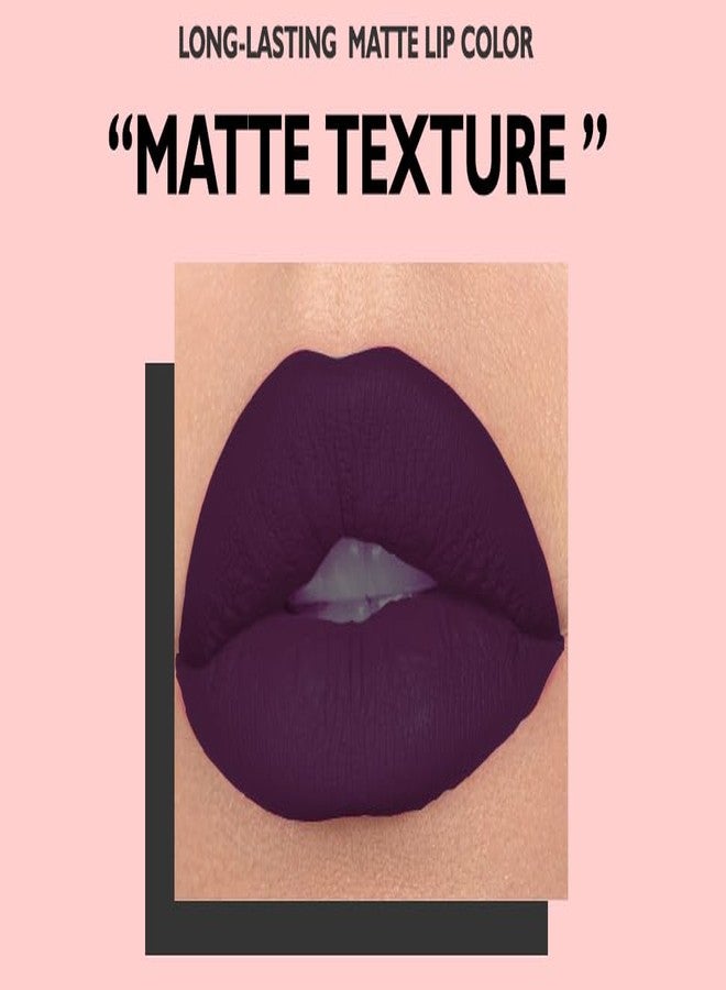 Bigwig Matte Liquid Lipstick - Enriched with Vitamin -E, Smudge-Proof & Transfer-Proof, Long-Lasting liquid lipstick (pack of 1) stay 24 Hours (6ml) (shade-25) - Image 4