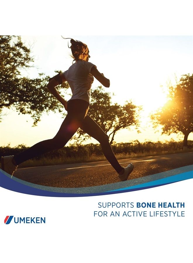 umeken Mineral L-Cal Supplement, Small Bottle, 2 Month Supply, Enriched with Magnesium, Vitamin D3 and Minerals, 130g, 1300 Balls (Pack of 1) - Image 2