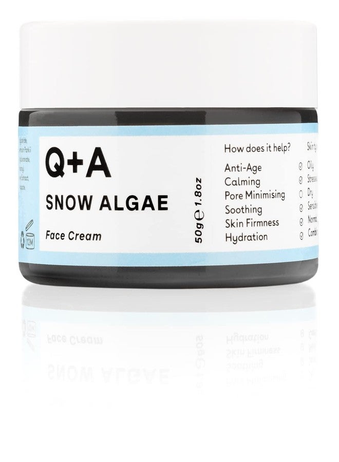 Q+A Snow Algae Intensive Face Cream, Helps to Renew and Replenish your Complexion 50g - Image 3
