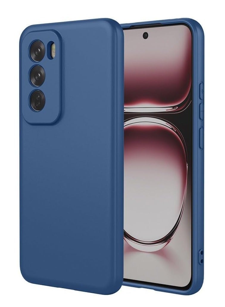 BORTONY OPPO Reno 12 Case Cover Soft Silicone Gel Rubber Case Shockproof Matte Finish Back Cover with Camera Protection Case for OPPO Reno 12 - Image 1