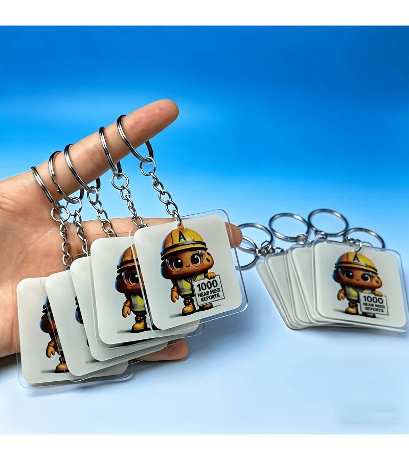 Personalized Keychains 100 Pieces Golden Circle Unique Designs Logos QR Codes Business Promotions Marketing Activities Gift For Her Him - Image 5