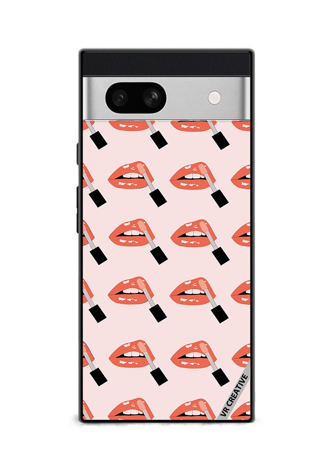 VR CREATIVE Protective Case Cover For Google Pixel 7a Mix Pattern Design Multicolour - Image 1