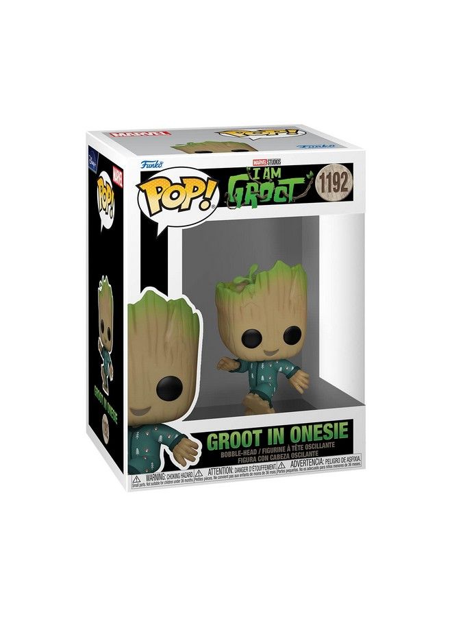 Funko Pop! Marvel: I Am Groot Groot In Onesie - Image 3
