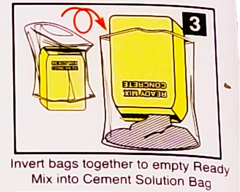 Conservco The Cement Solution Reusable Concrete Mixing Bag for 80 Lbs - Image 5