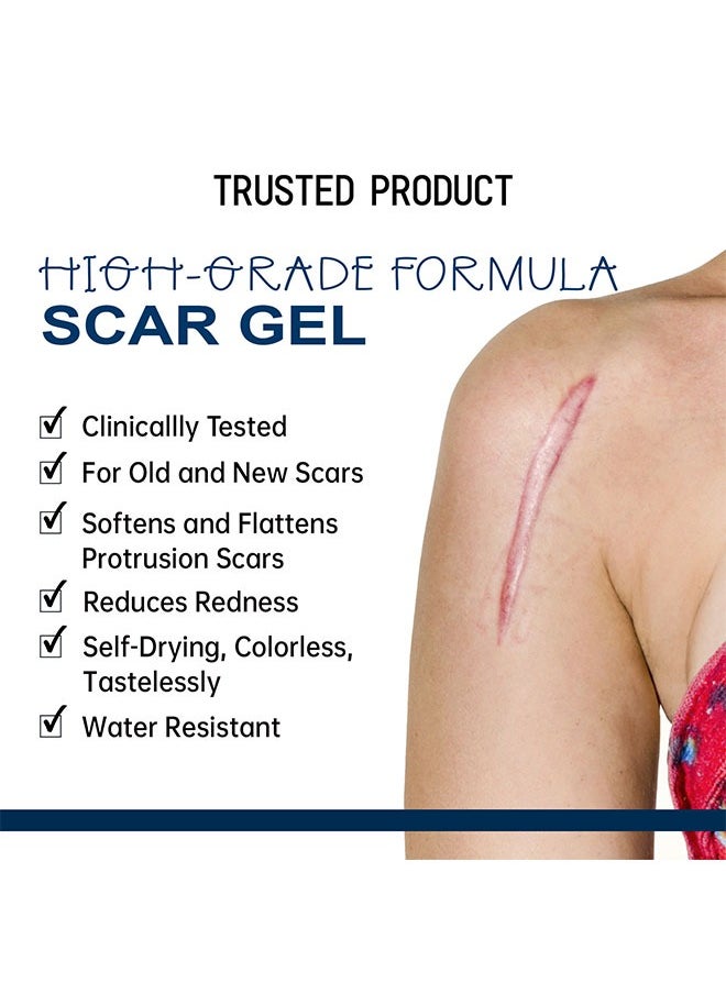 West&Month High-Grade Formula Scar Gel, Fade Scar Gel, Smooth Skin Care Gel,Scar Repair For Scar Pregnancy Surgery, 20g  - Image 5