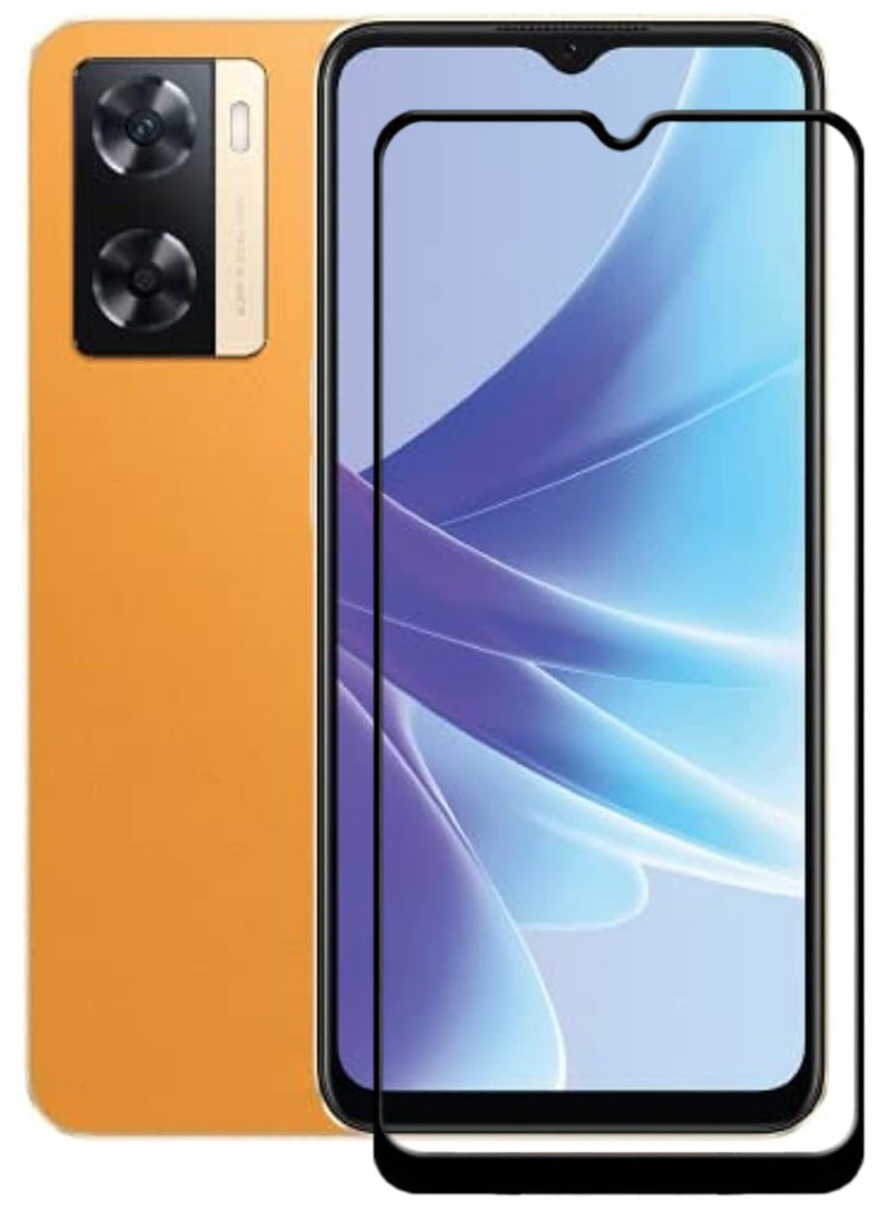 ACLIX Antistatic ESD Dustproof Premium Quality High Definition Tempered Glass Screen Protector Designed For Oppo A77s - Image 1