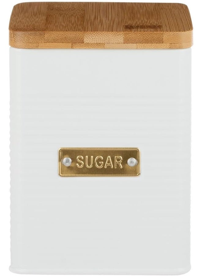 Typhoon Otto Square White Sugar Storage - Image 1