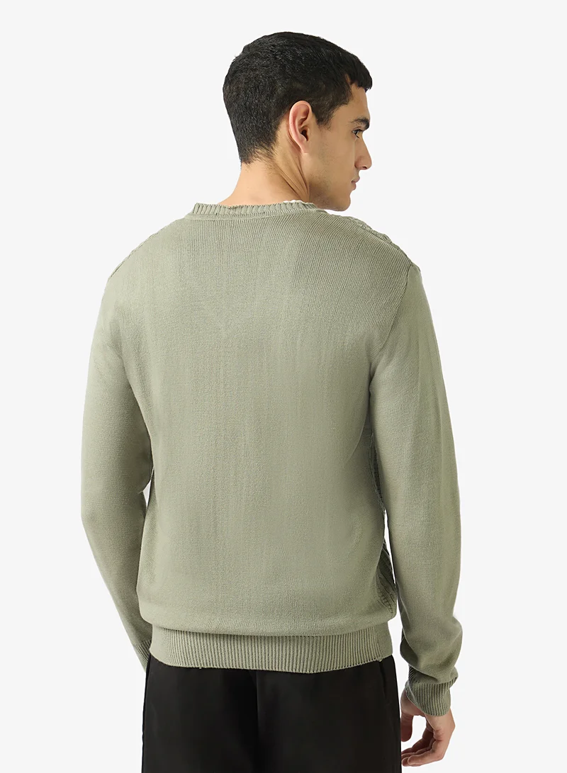 Robert Wood  Casual V Neck Pullover Sweater for Men | Best Price UAE