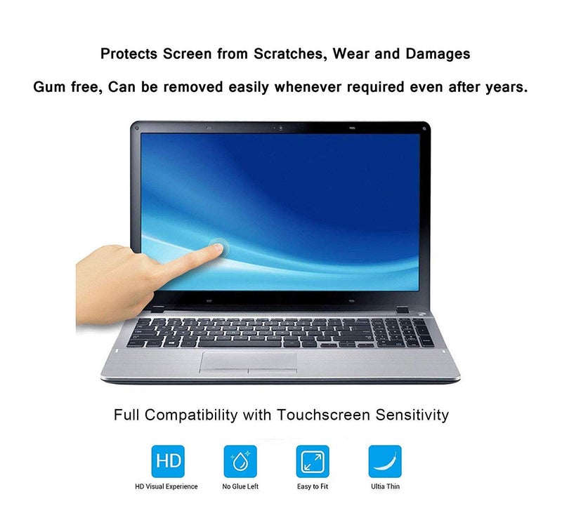 Saco Ultra Clear HD Screen Guard Scratch Protector for Lenovo Yoga 730 13-13.3" Touch FHD - Image 2