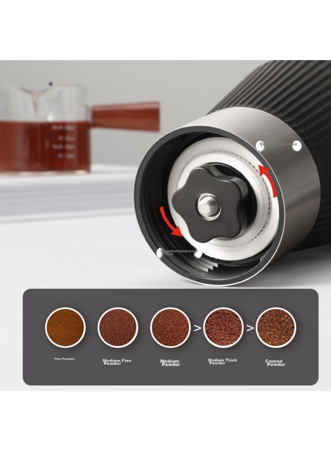 Mongdio Hand-crank Coffee Grinder, Portable Home Coffee Maker, Manual Coffee Grinder - Image 5
