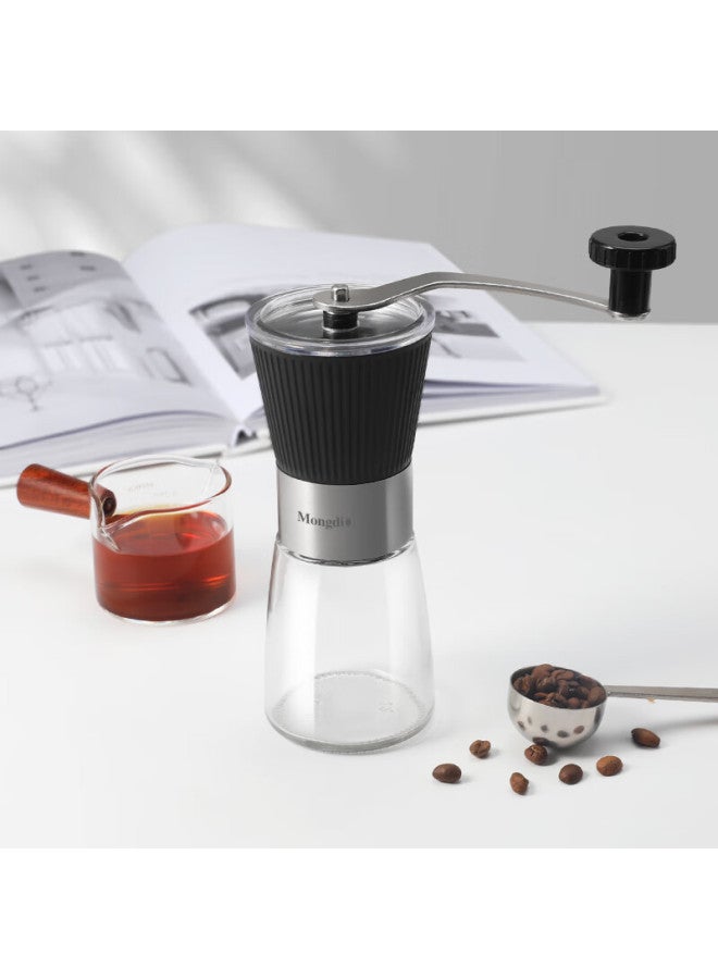 Mongdio Hand-crank Coffee Grinder, Portable Home Coffee Maker, Manual Coffee Grinder - Image 3