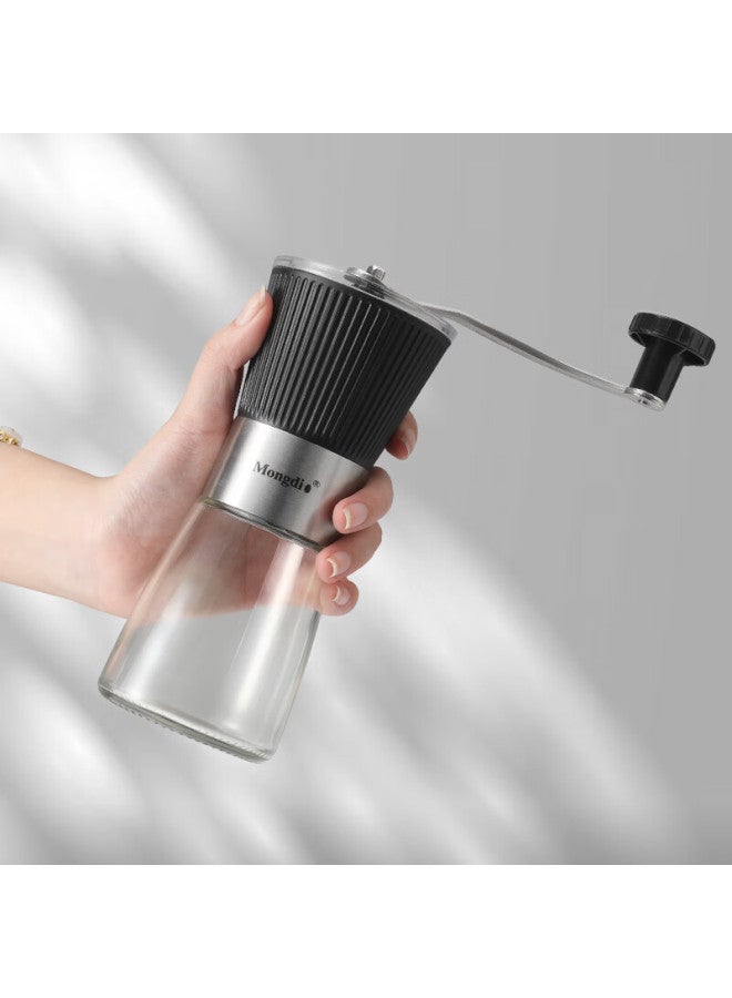 Mongdio Hand-crank Coffee Grinder, Portable Home Coffee Maker, Manual Coffee Grinder - Image 2