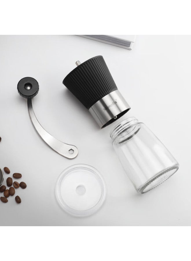 Mongdio Hand-crank Coffee Grinder, Portable Home Coffee Maker, Manual Coffee Grinder - Image 4