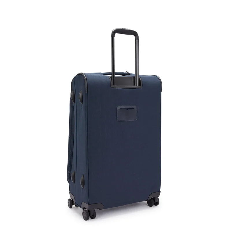 كيبلينغ حقيبة سفر متوسطة قابلة للتوسيع بعجلات للجنسين أزرق جديد يوري سبين