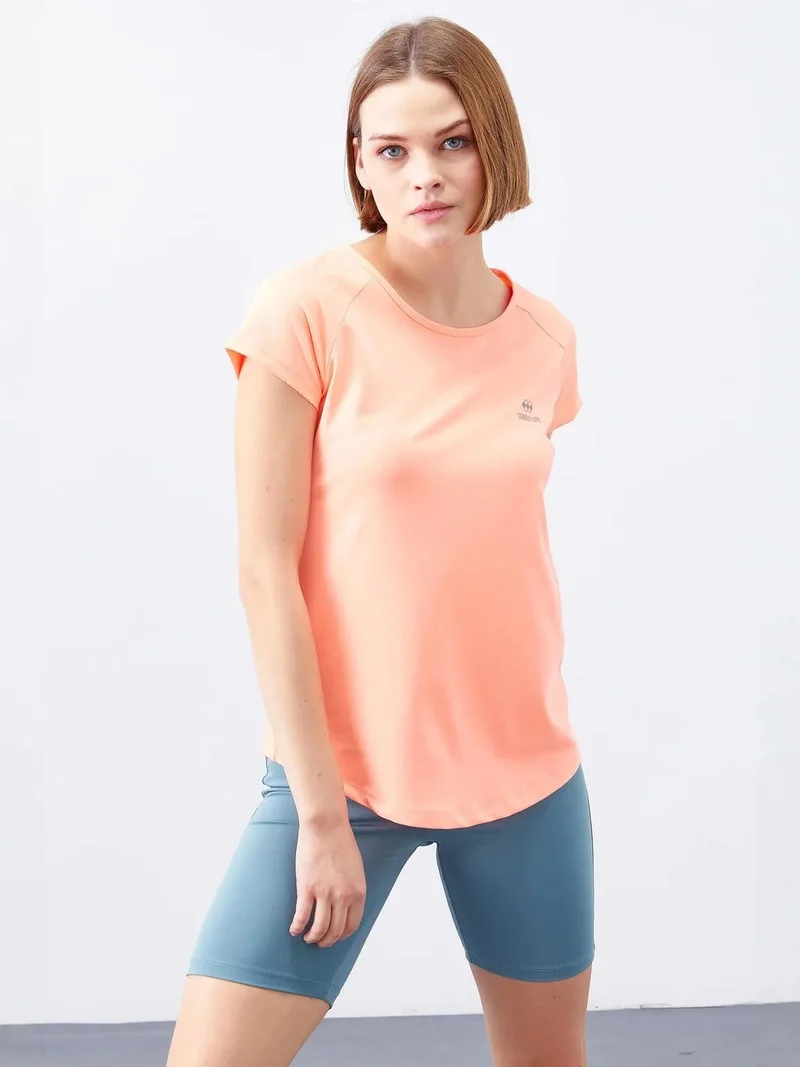 TOMMYLIFE TOMMY Women's Short-Sleeve Crew Neck T-Shirt