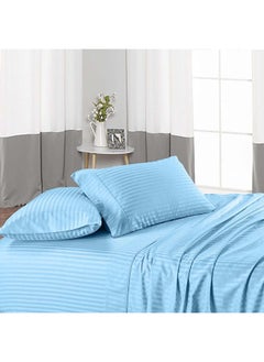 Hotel Collection HOTEL COLLECTION SKY BLUE Flat Sheet with Single Pillow Case 160x220 cm  - Image 2