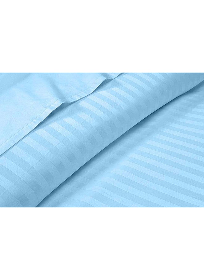 Hotel Collection HOTEL COLLECTION SKY BLUE Flat Sheet with Single Pillow Case 160x220 cm  - Image 3