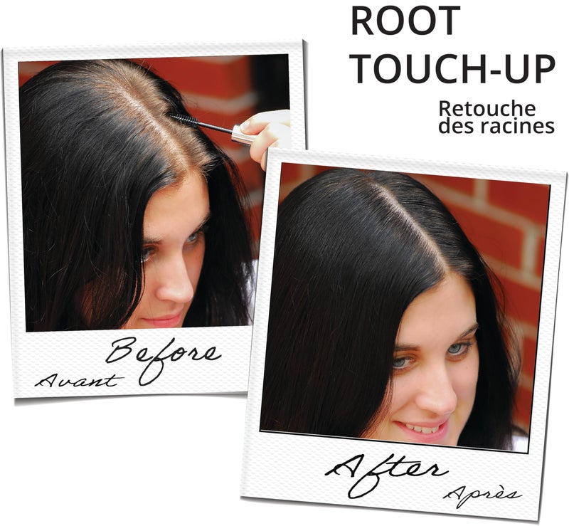 Greyfree Root Touch-Up Hair Mascara Temporary Gray Roots Concealer (DARK BROWN) - Image 3