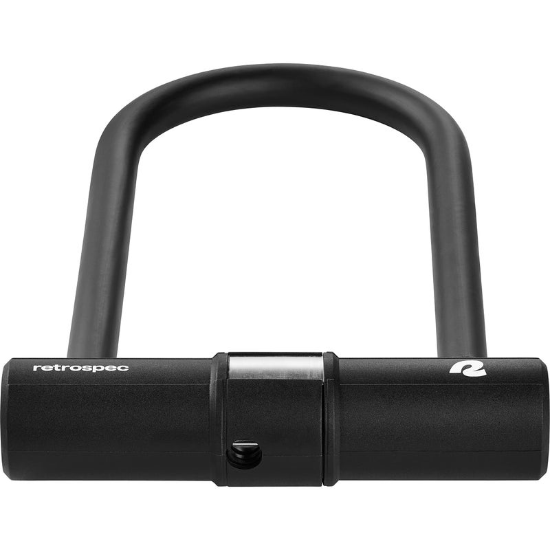 Retrospec Lookout Bike Lock with 14mm Hardened Steel U-Lock & 4ft Security Cable - Anti-Theft Protection for Mountain Bikes & eBikes - Image 4