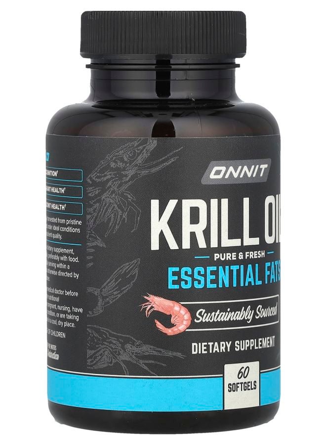Onnit Krill Oil 60 Softgels - Image 2