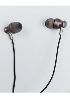 ProOne ProOne PHF3901 Extra Bass Earphones with Type-C Plug, Hi-Fi Sound, HD Calls & Gaming, 10mm Speakers, Comfortable Fit with 2 Pairs of Silicone Earbuds, Brown  - Image 4