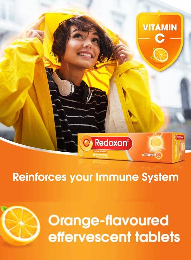 باير Orange 1gm Effervescent Tablets 15's - Image 4