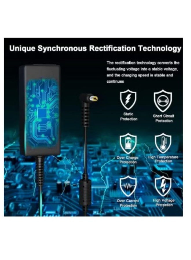 Terabyte 180W 19.5V 9.23A Laptop Notebook Power Adapter For Acer 5.5 x 1.7mm, Plug:EU Plug - Image 3