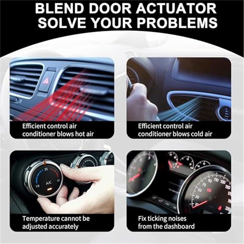 Wivplex HVAC Heater Blend Door Actuator for Kia Optima 2007-2009 - Image 2