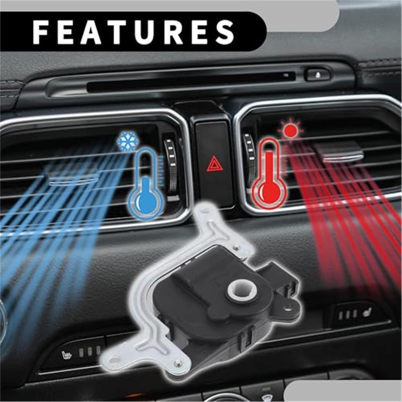 Wivplex HVAC Heater Blend Door Actuator for Kia Optima 2007-2009 - Image 3