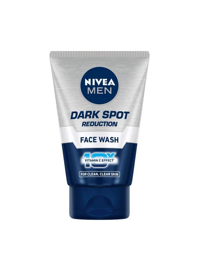 Nivea Men Dark Spot Reduction Face Wash 100 G (Pack Of 3) With Ginko And Ginseng Extracts For Clean Healthy & Clear Skin 10 X Vitamin C Effect For Radiant Skin For Dark Spot Reduction - Image 2