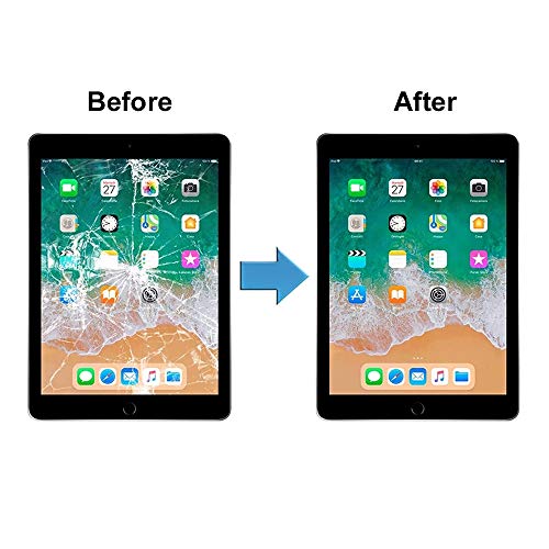 TSIOFO for iPad 9 (9th Gen 2021) A2602 A2603 A2604 A2605 Screen Replacement Glass Touch Digitizer Repair Kit with Home Button & Tools - Only for iPad 9 9th Generation - Image 4