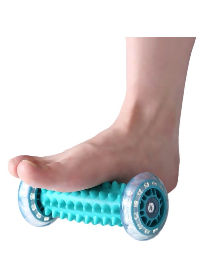Dweck Foot Massage Roller, Plantar Fascia Ball, Flat Foot Relaxation Massage, Fitness Home Use, Mint Green Wolf Tooth Style - Image 2