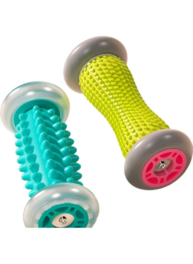 Dweck Foot Massage Roller, Plantar Fascia Ball, Flat Foot Relaxation Massage, Fitness Home Use, Mint Green Wolf Tooth Style - Image 3