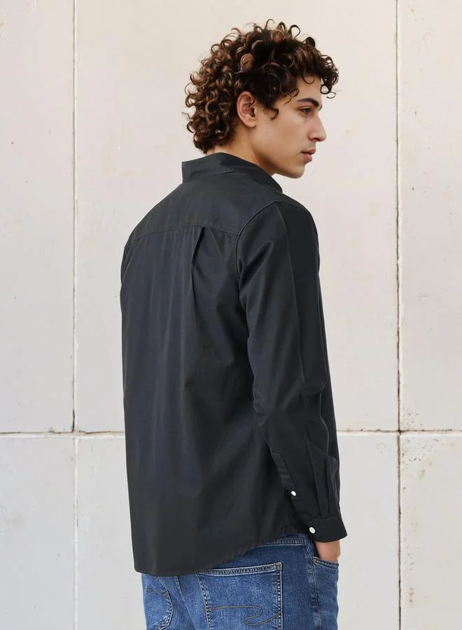 Lee Cooper BLACK Lee Cooper Regular Fit Shirt for Men | Best Price UAE