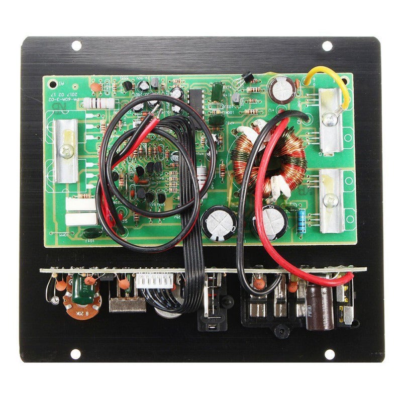 Car Amplifier Board 600W Black - 3 Protection Modes Stable Efficient Operation Stereo Power Amplifier for Car Audio System Upgrade - Image 2